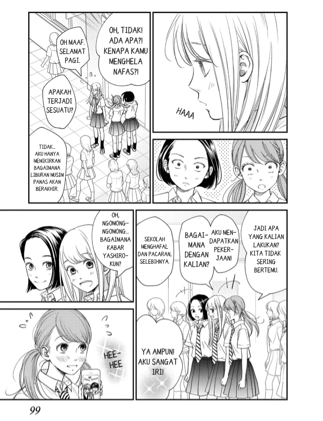 Living no Matsunaga-san Chapter 15 Gambar 19