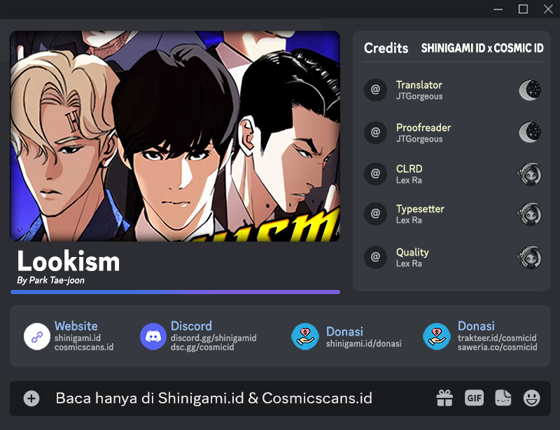 Baca Komik Lookism Chapter 457 Gambar 1