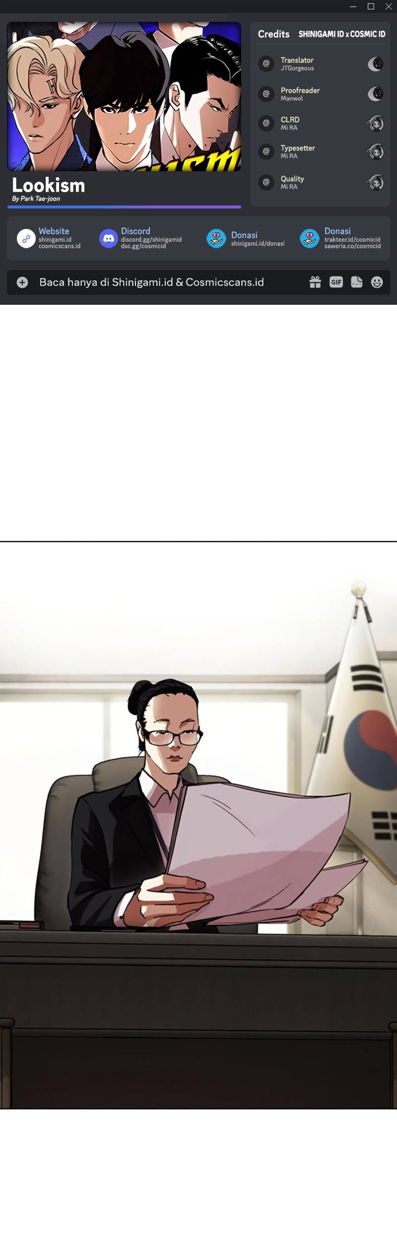 Baca Komik Lookism Chapter 460 Gambar 1