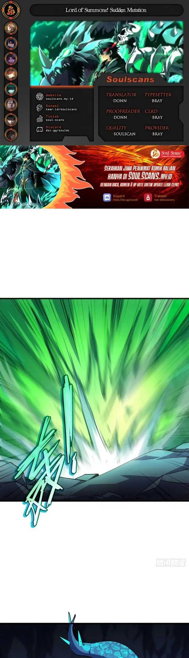 Baca Komik Lord of Summons! Sudden Mutation Chapter 37 Gambar 1