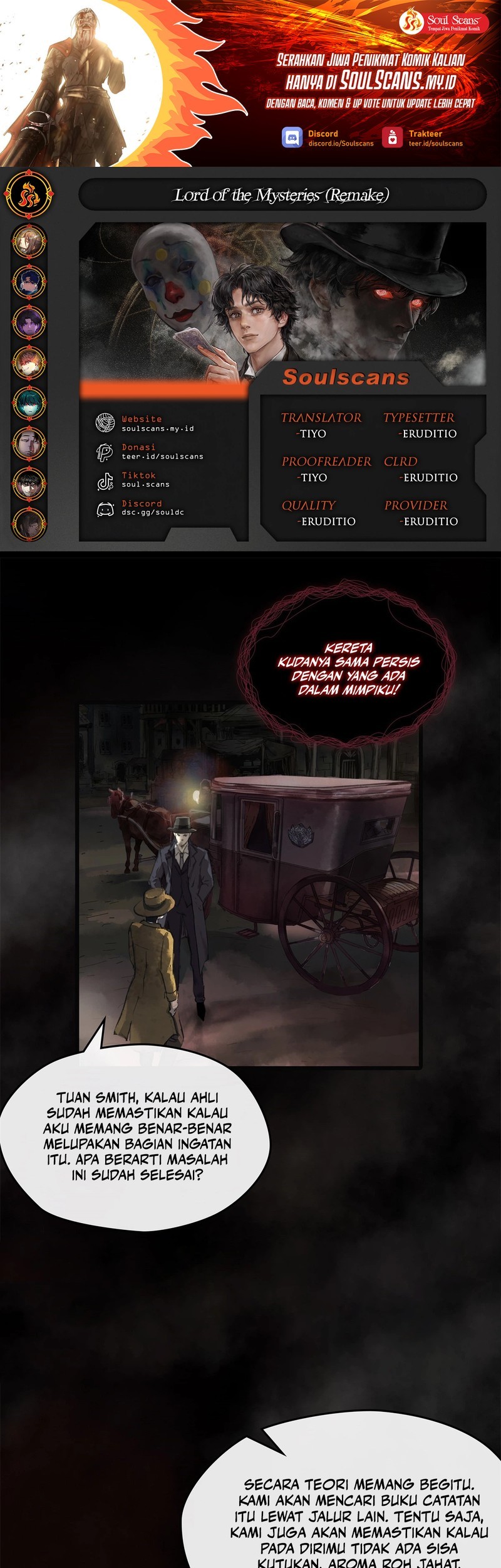Baca Komik Lord of the Mysteries (Remake) Chapter 13 Gambar 1