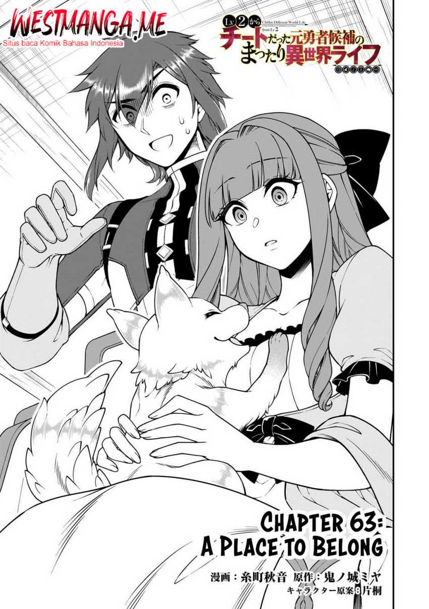 Baca Lv2 kara Cheat datta Moto Yuusha Kouho no Mattari Isekai Life Chapter 63 Gambar 2