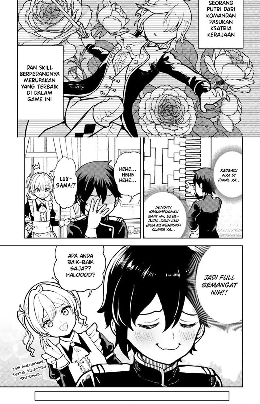 Magan no Akuyaku ni Tensei Shita no de Oshi Chara o Mimamoru Mob o Mezashimasu Chapter 6.1 Gambar 4