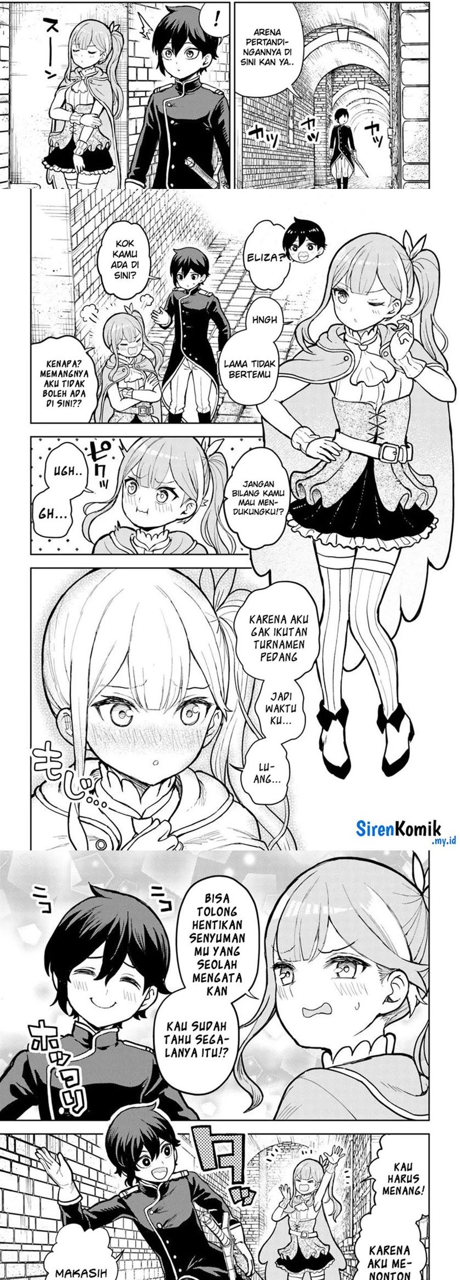 Magan no Akuyaku ni Tensei Shita no de Oshi Chara o Mimamoru Mob o Mezashimasu Chapter 6.1 Gambar 5