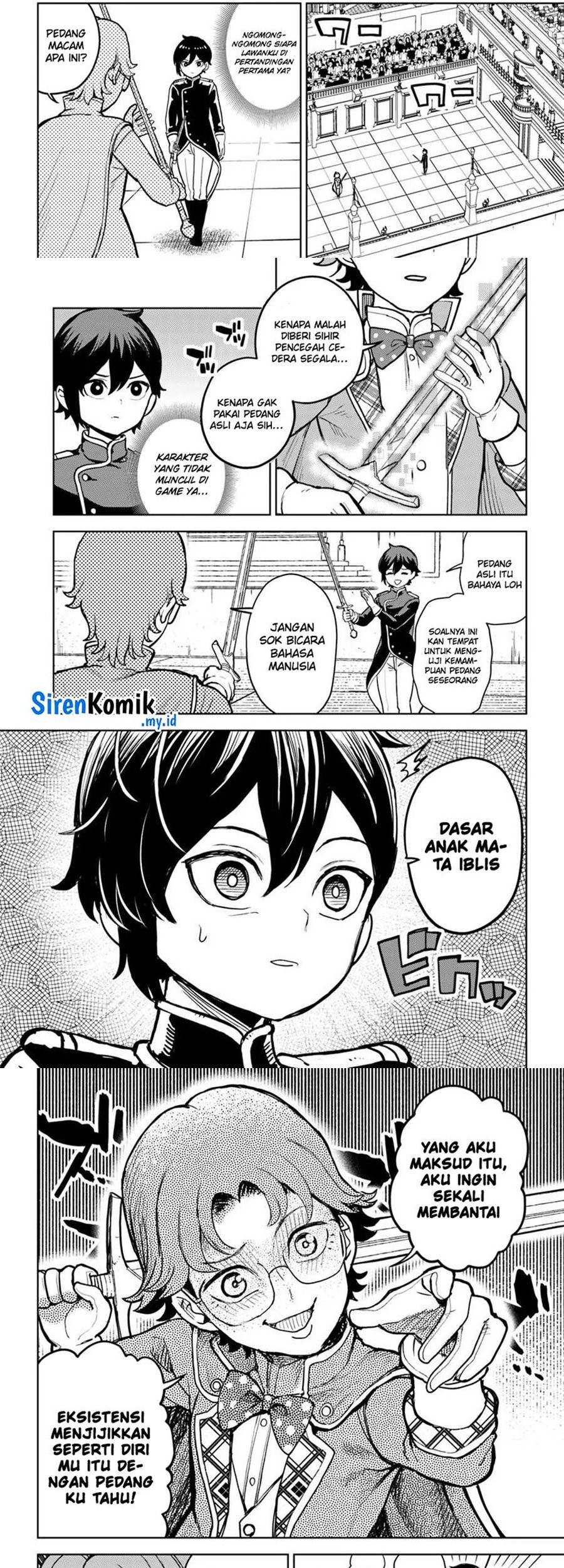 Magan no Akuyaku ni Tensei Shita no de Oshi Chara o Mimamoru Mob o Mezashimasu Chapter 6.1 Gambar 7