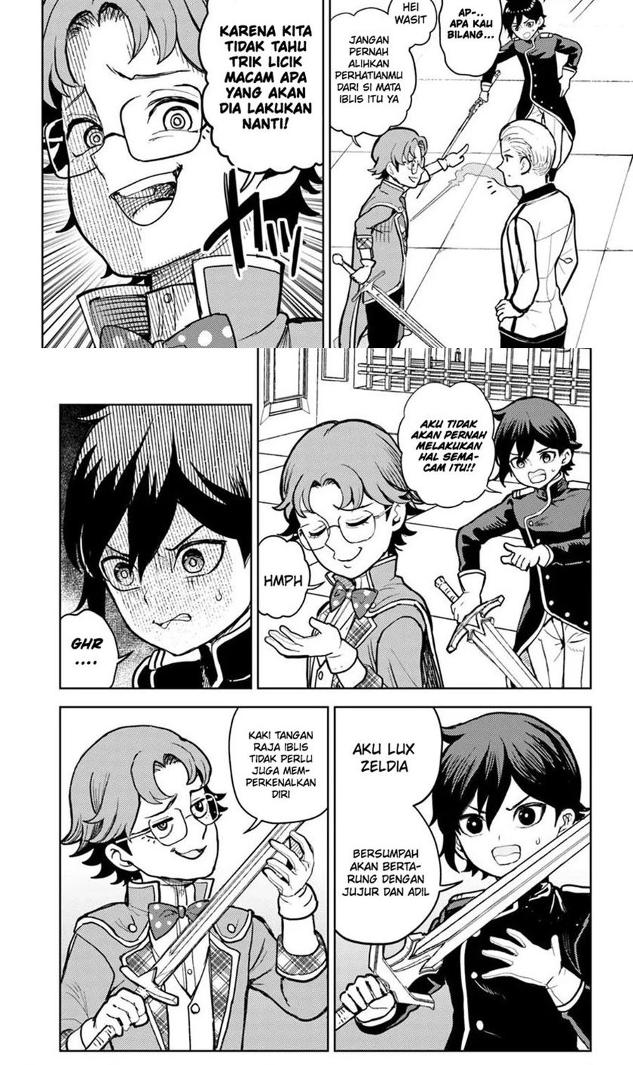 Magan no Akuyaku ni Tensei Shita no de Oshi Chara o Mimamoru Mob o Mezashimasu Chapter 6.1 Gambar 8