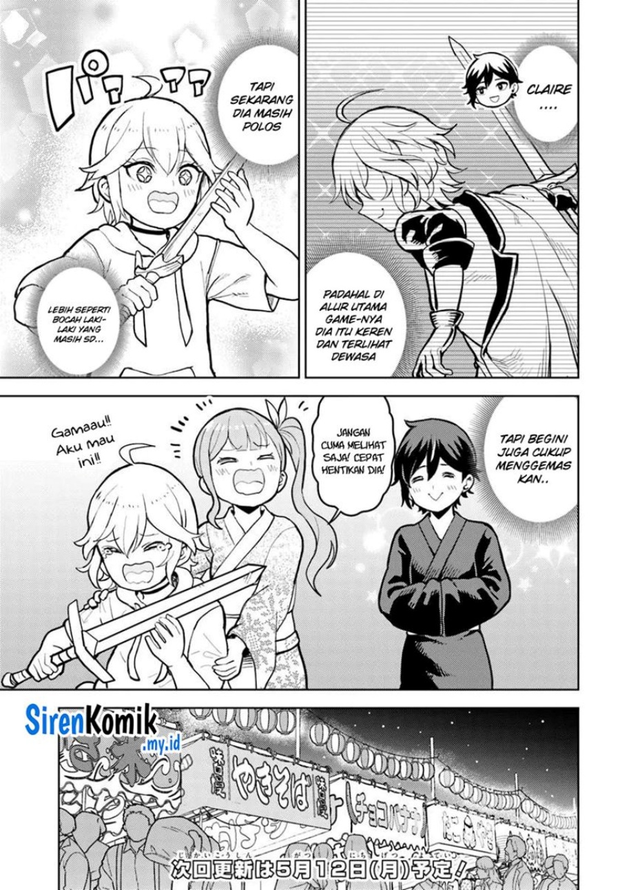 Magan no Akuyaku ni Tensei Shita no de Oshi Chara o Mimamoru Mob o Mezashimasu Chapter 8.1 Gambar 18