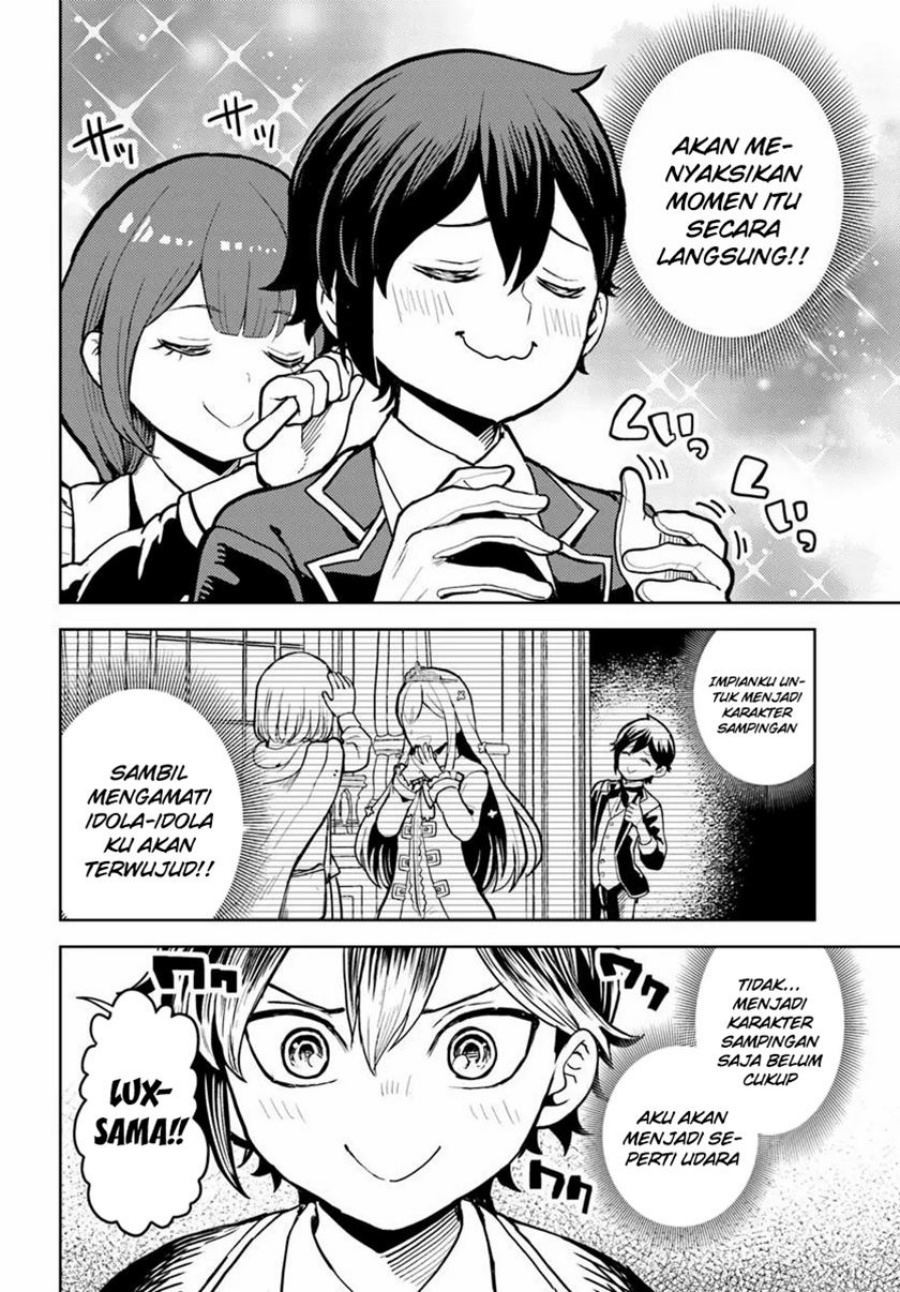 Magan no Akuyaku ni Tensei Shita no de Oshi Chara o Mimamoru Mob o Mezashimasu Chapter 9.1 Gambar 3