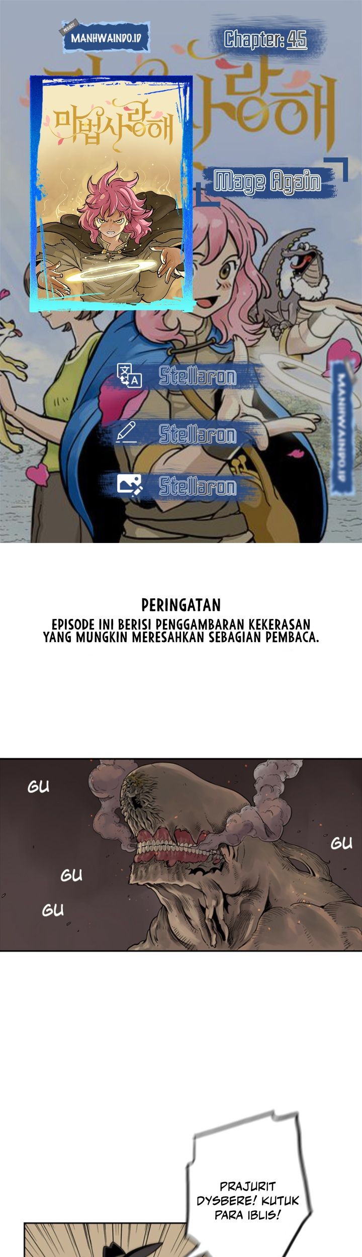 Baca Komik Mage Again Chapter 45 Gambar 1