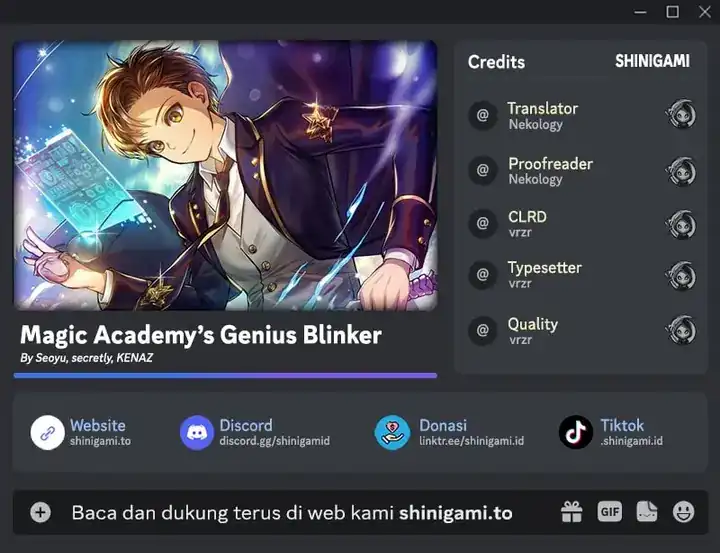 Baca Komik Magic Academy’s Genius Blinker Chapter 72 Gambar 1