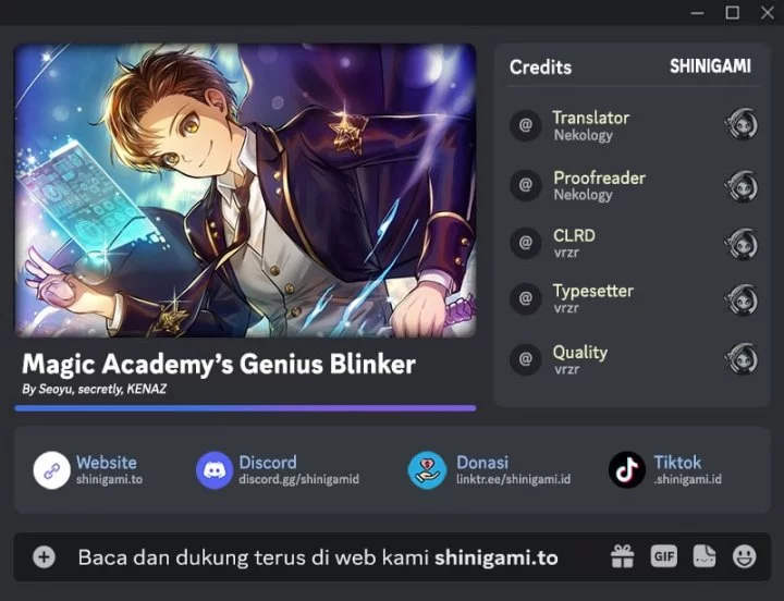 Baca Komik Magic Academy’s Genius Blinker Chapter 74 Gambar 1