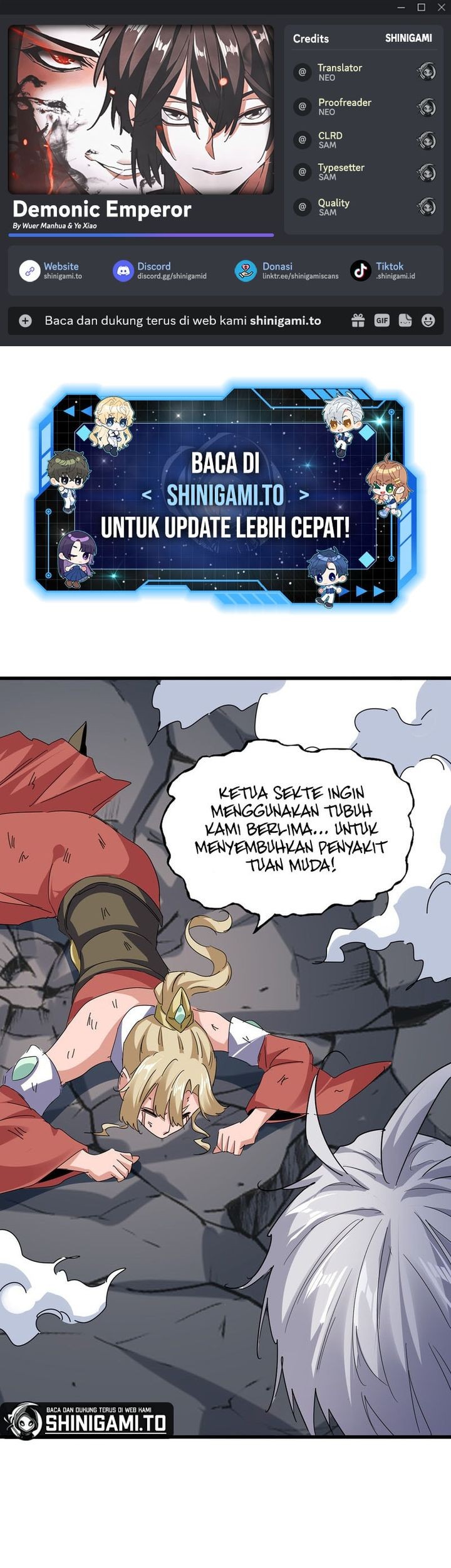 Baca Komik Magic Emperor Chapter 753 Gambar 1