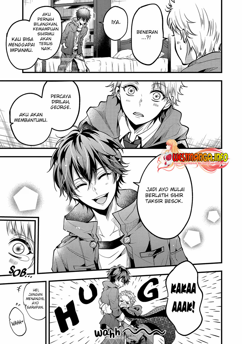 Mahou Shoujo Gakuen no Suketto Kyoushi Chapter 24.1 Gambar 13