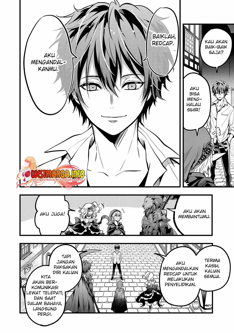 Mahou Shoujo Gakuen no Suketto Kyoushi Chapter 24.1 Gambar 8