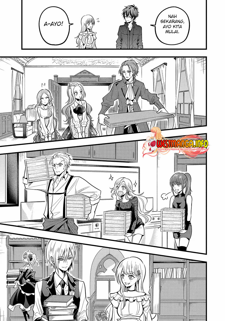 Mahou Shoujo Gakuen no Suketto Kyoushi Chapter 26.2 Gambar 6