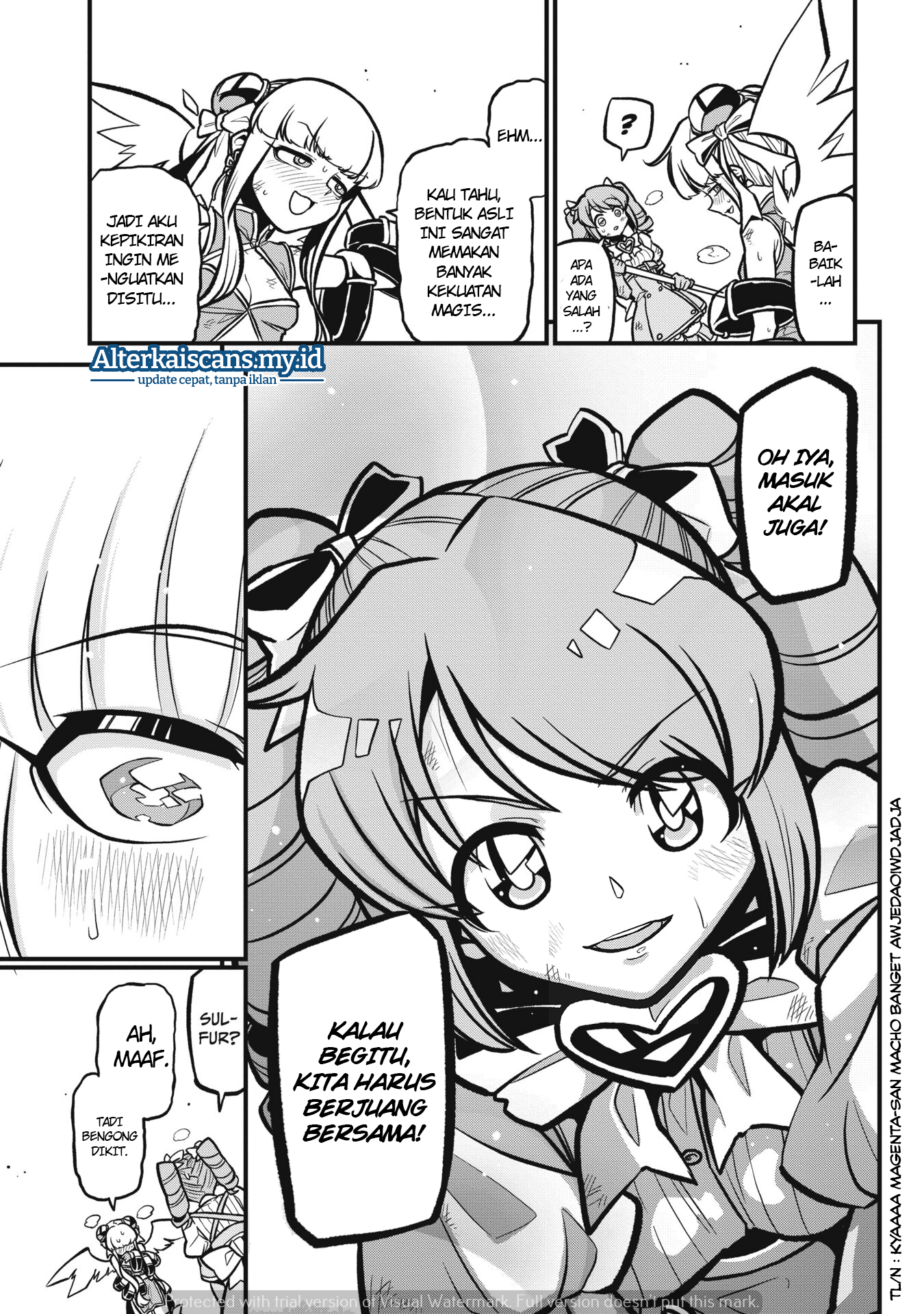 Mahou Shoujo ni Akogarete Chapter 37 Gambar 10
