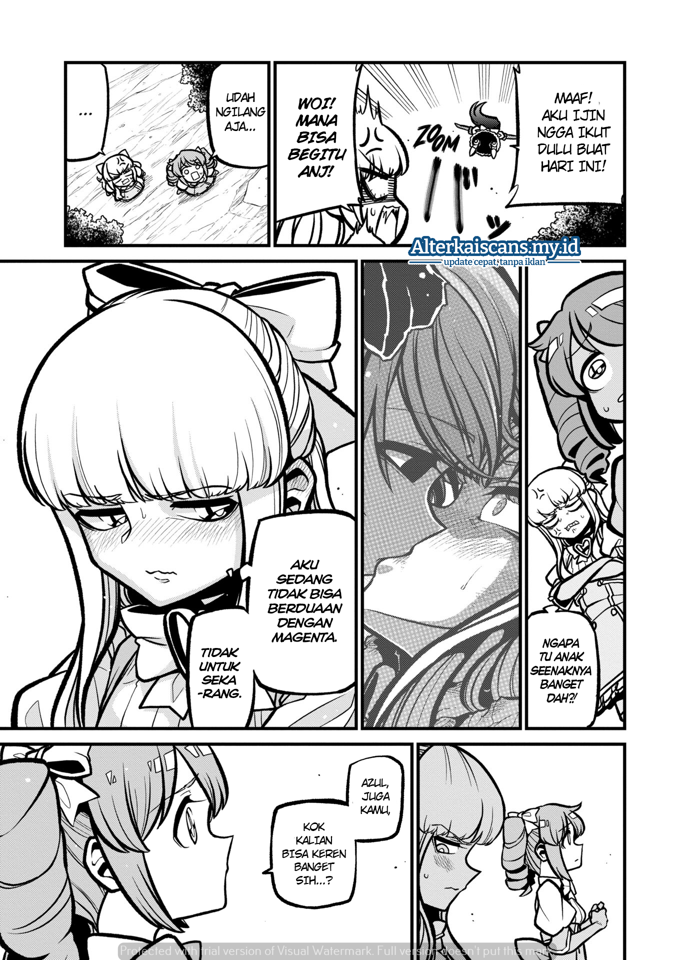 Mahou Shoujo ni Akogarete Chapter 37 Gambar 8