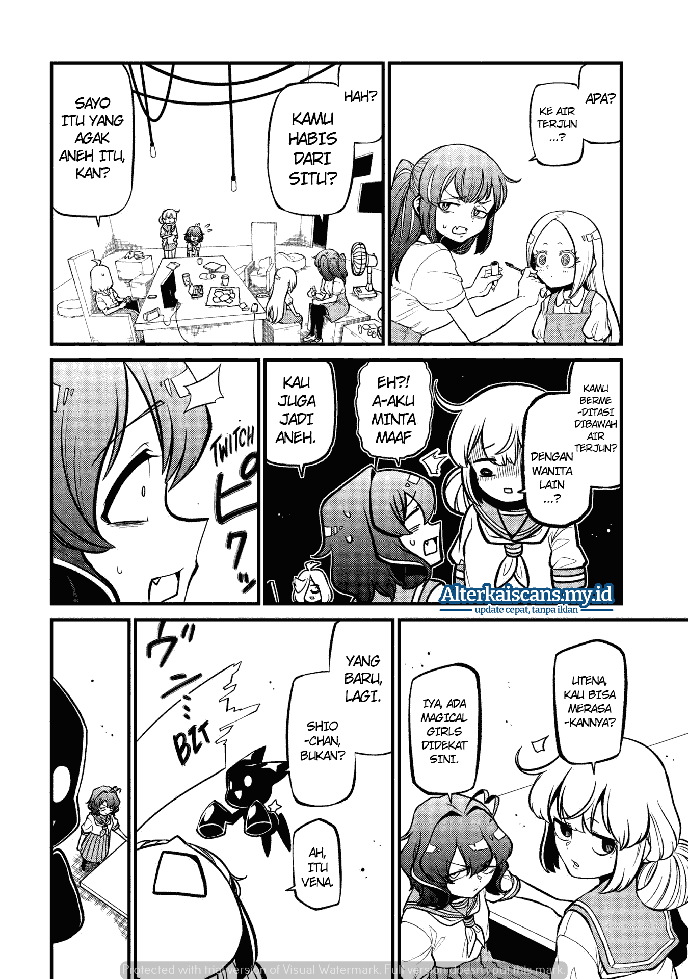 Mahou Shoujo ni Akogarete Chapter 39 Gambar 4