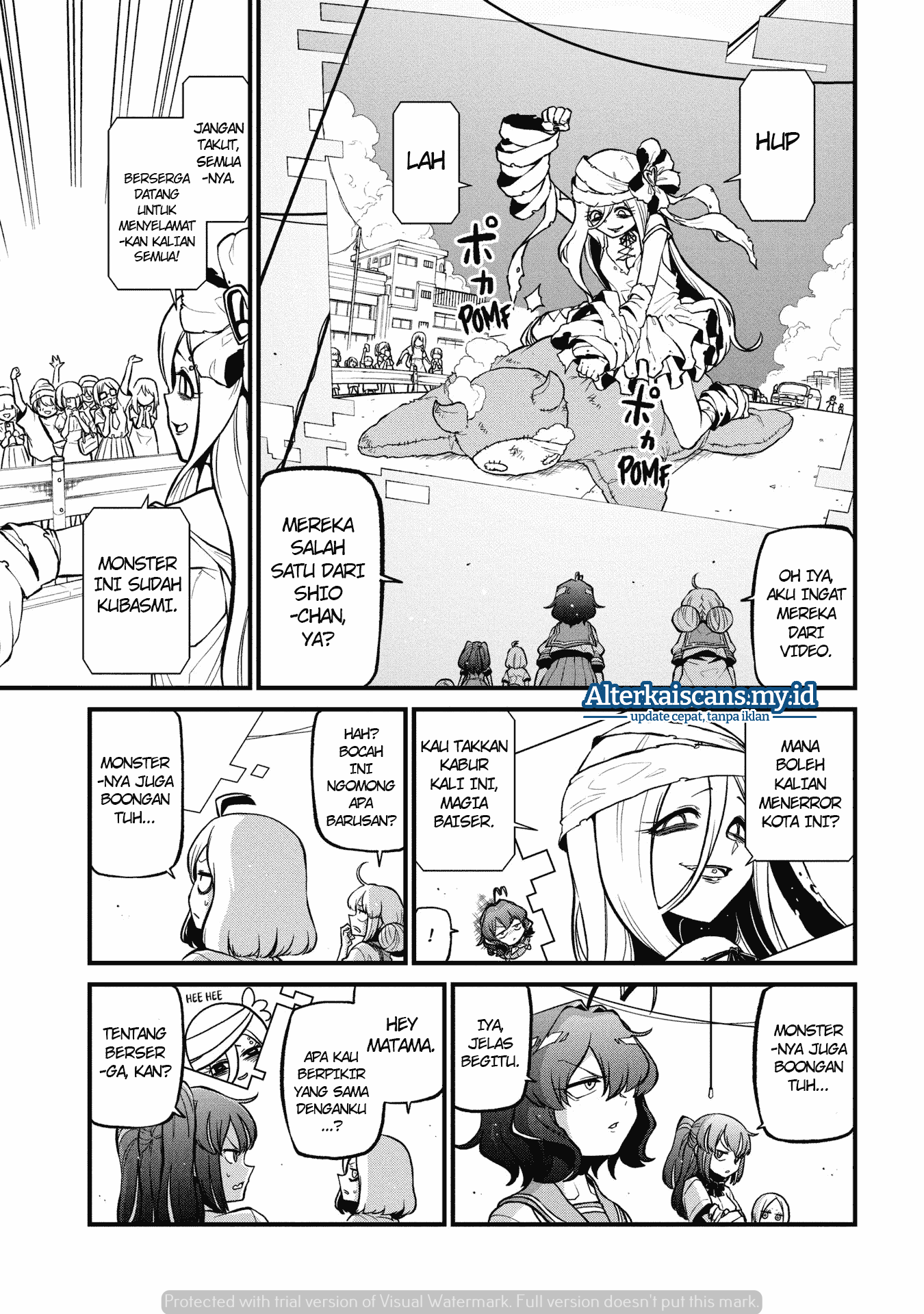Mahou Shoujo ni Akogarete Chapter 39 Gambar 5