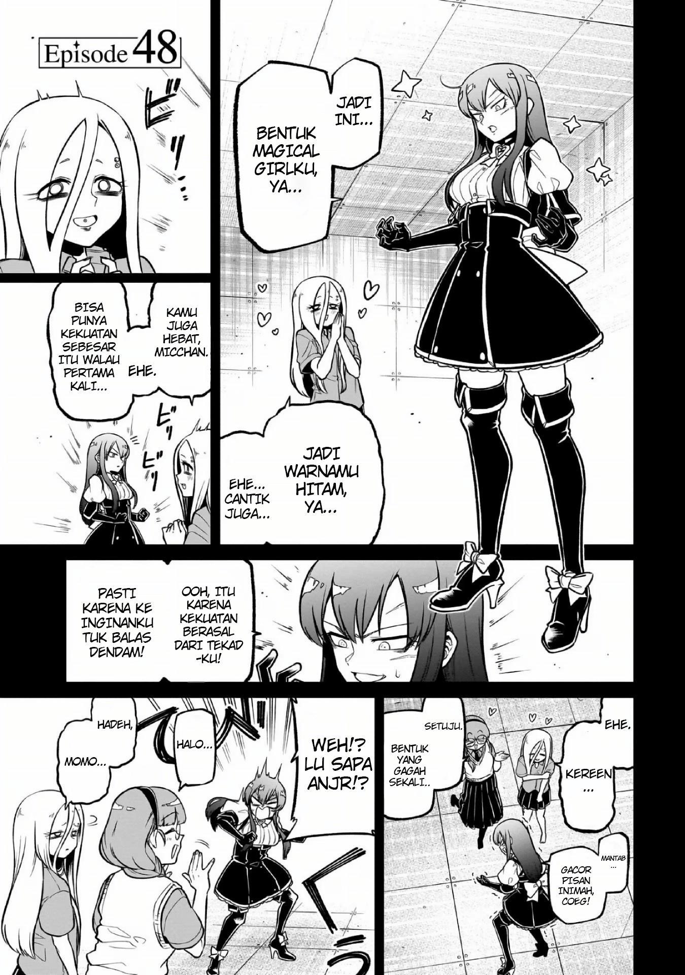 Baca  Mahou Shoujo ni Akogarete Chapter 48 Gambar 2