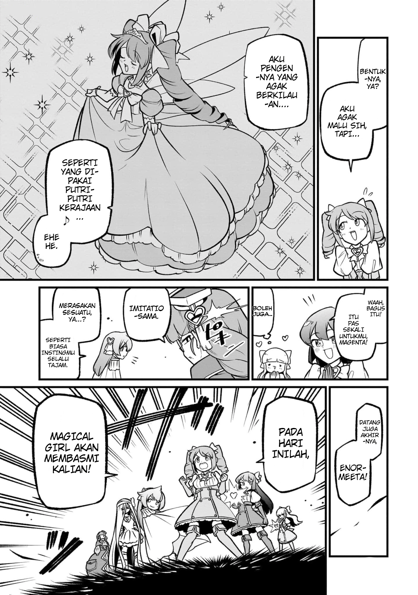 Mahou Shoujo ni Akogarete Chapter 51 Gambar 9