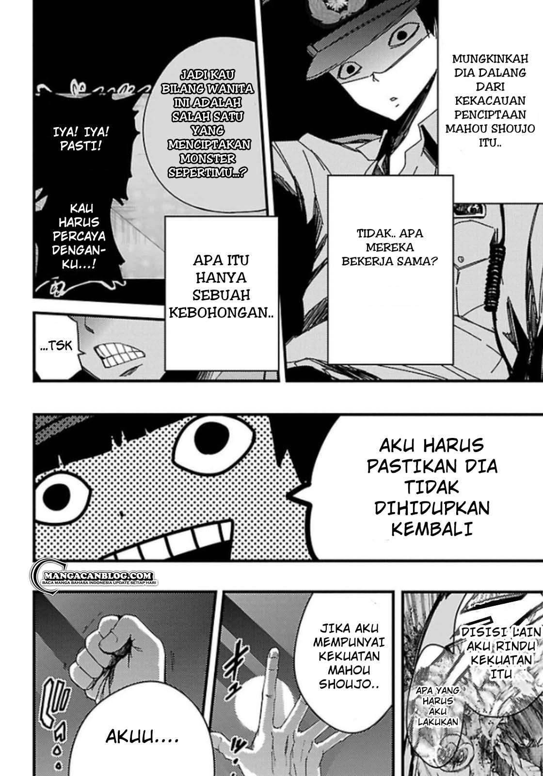 Mahou Shoujo of the End Chapter 11.2 Gambar 21