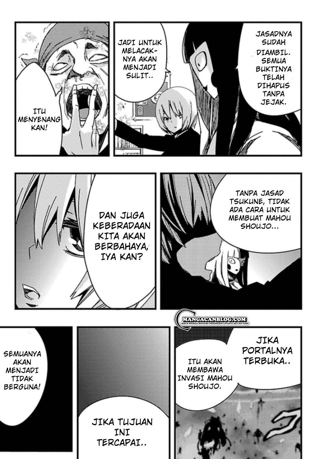 Mahou Shoujo of the End Chapter 11.2 Gambar 24
