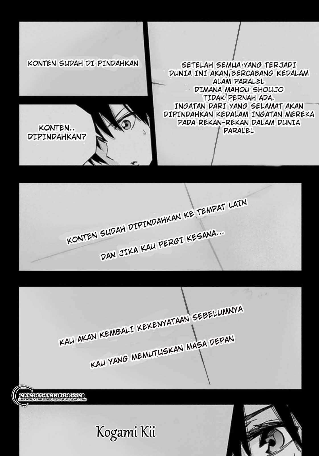 Mahou Shoujo of the End Chapter 11.2 Gambar 31