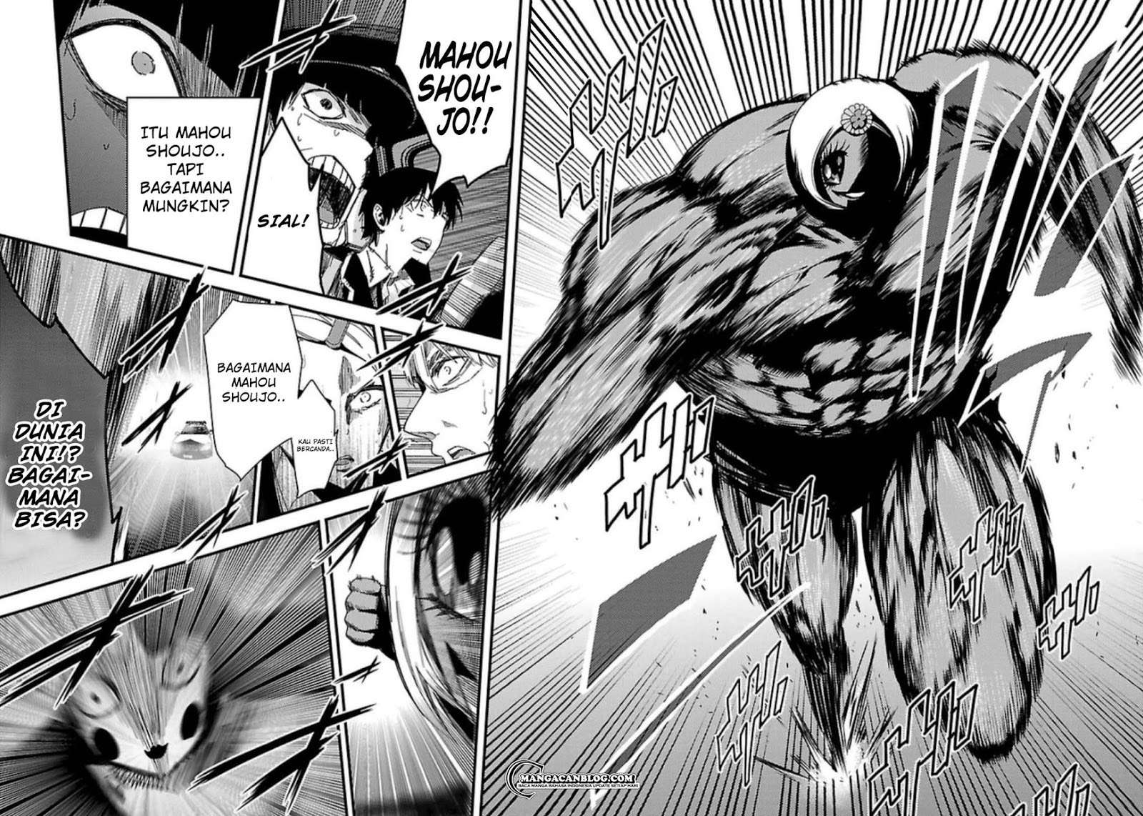 Mahou Shoujo of the End Chapter 11.2 Gambar 47