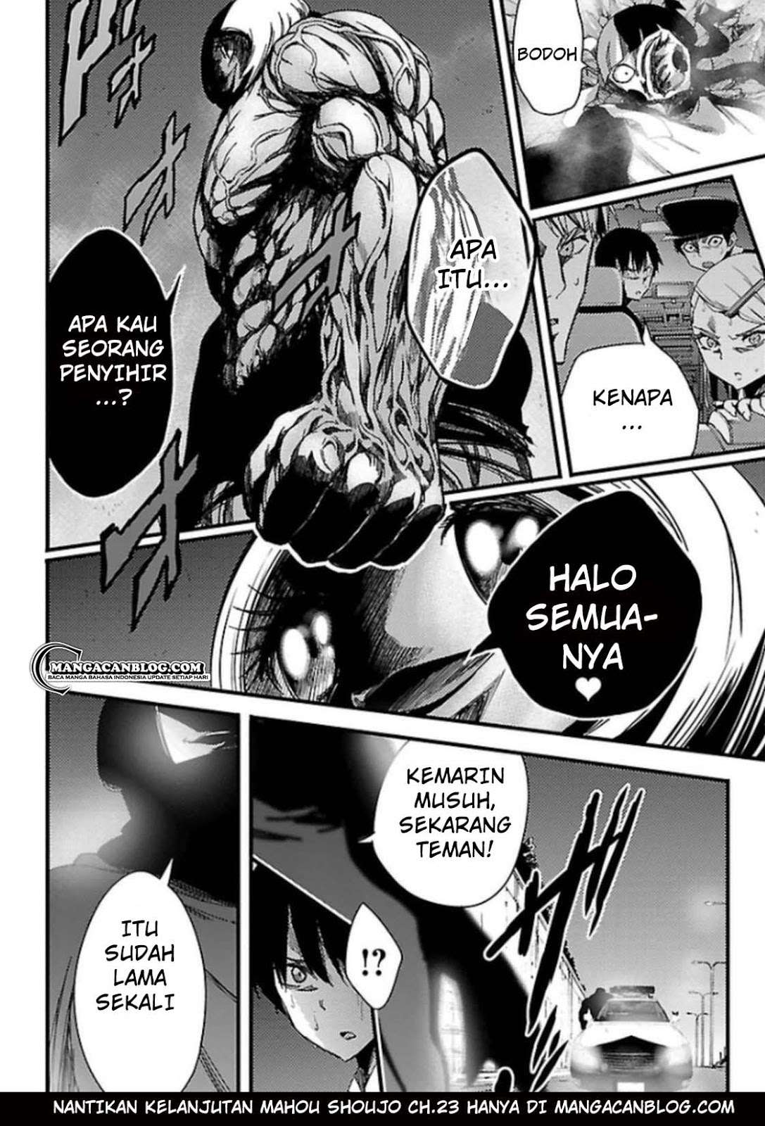 Mahou Shoujo of the End Chapter 11.2 Gambar 49