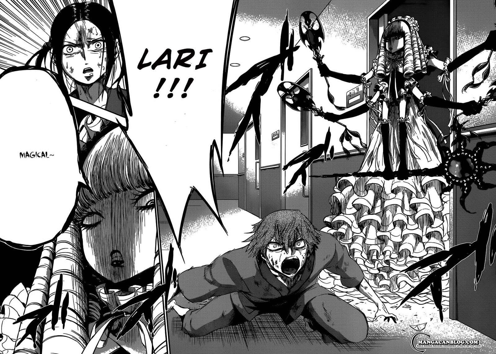 Mahou Shoujo of the End Chapter 7 Gambar 43