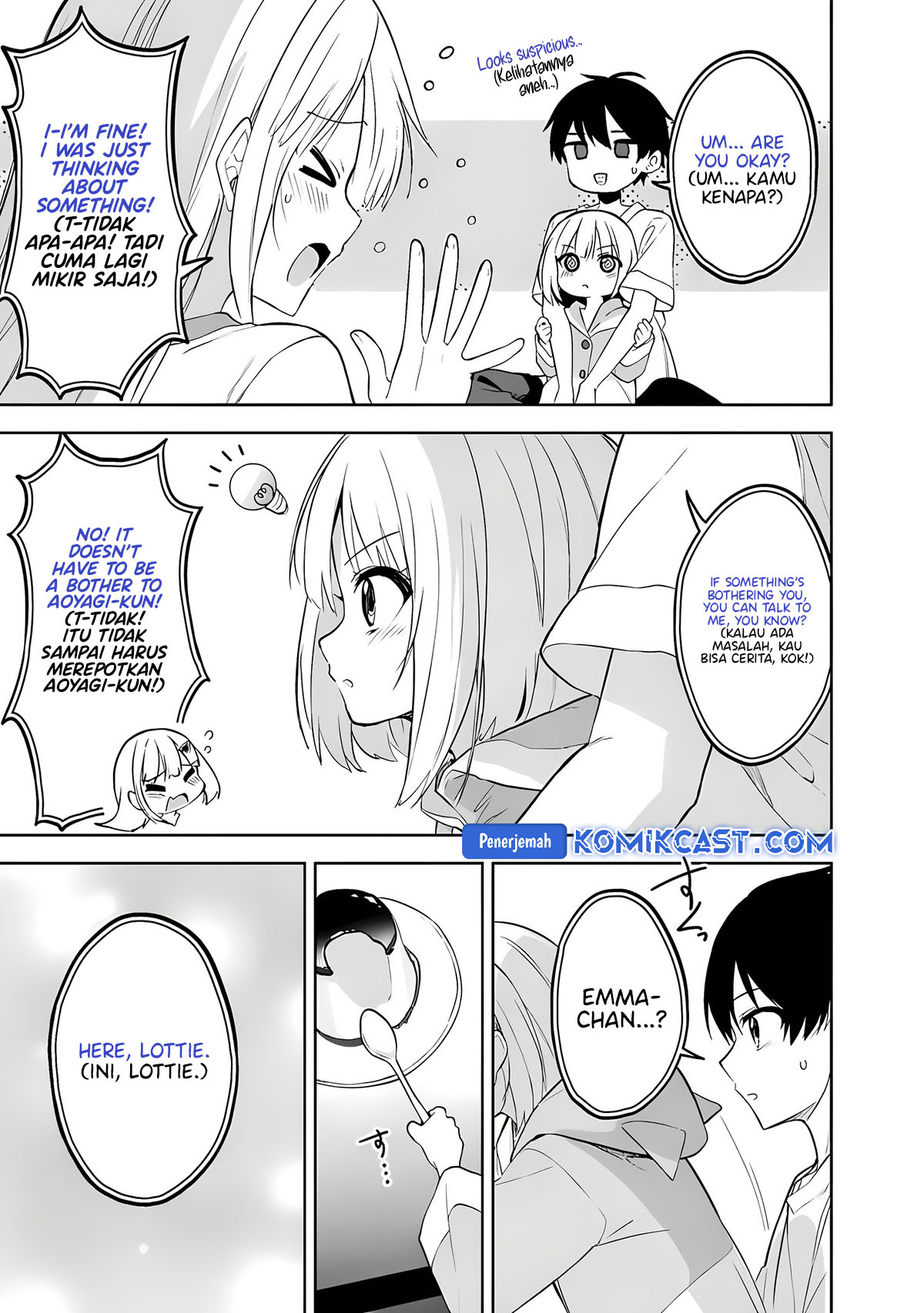 Maigo ni Natteita Youjo o Tasuketara, Otonari ni Sumu Bishoujo Ryuugakusei ga Ie ni Asobi ni Kuru You ni Natta Ken ni Tsuite Chapter 20 Gambar 15