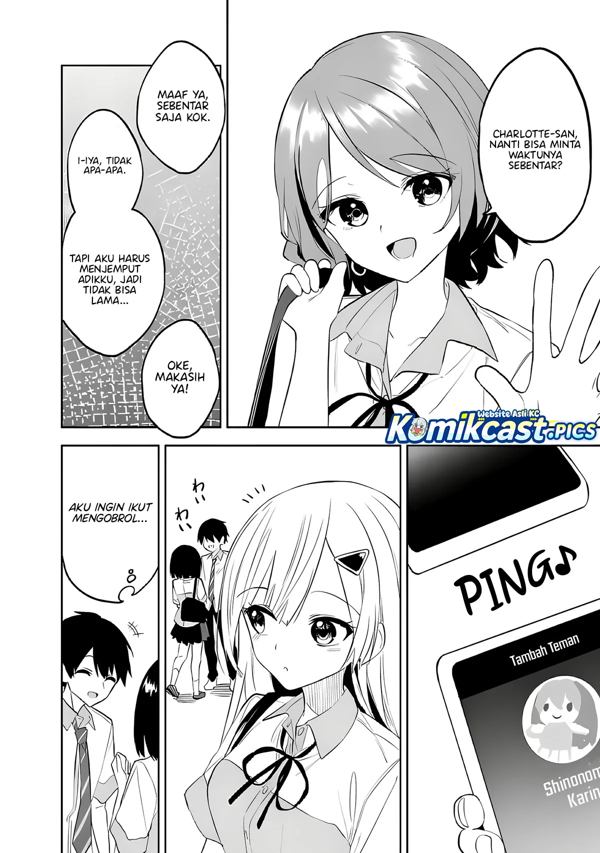 Maigo ni Natteita Youjo o Tasuketara, Otonari ni Sumu Bishoujo Ryuugakusei ga Ie ni Asobi ni Kuru You ni Natta Ken ni Tsuite Chapter 25 Gambar 4