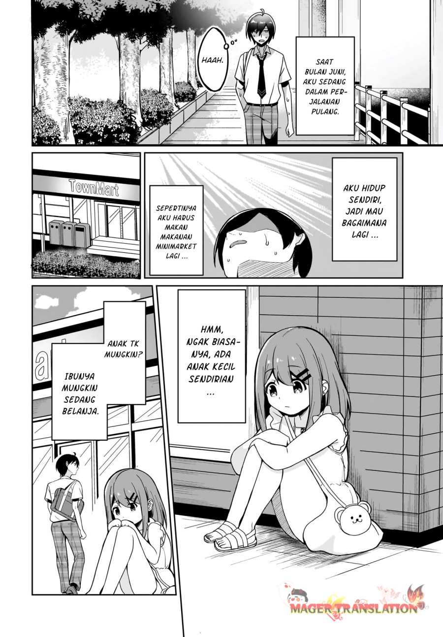 Maigo no Onnanoko o Ie Made Todoketara, Genkan kara Detekita no wa Gakunen Ichi no Bishoujo deshita Chapter 1 Gambar 7