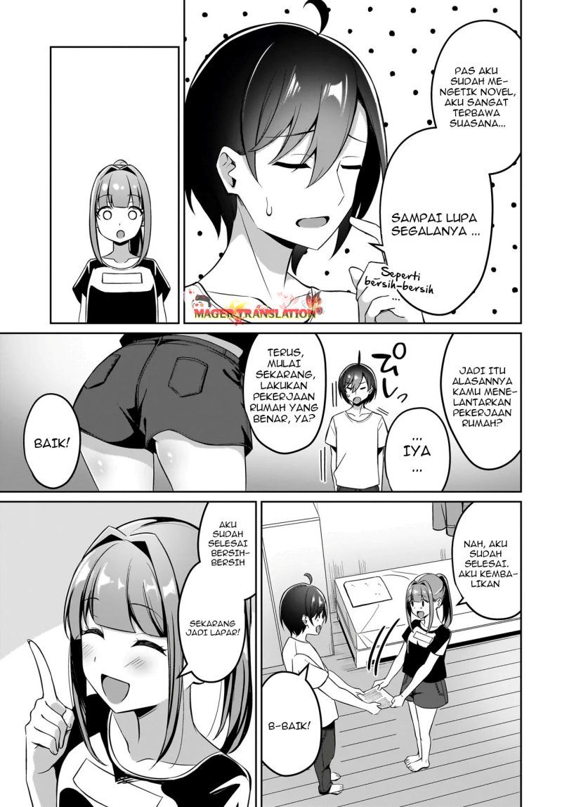 Maigo no Onnanoko o Ie Made Todoketara, Genkan kara Detekita no wa Gakunen Ichi no Bishoujo deshita Chapter 4 Gambar 8