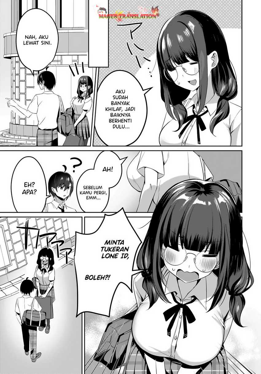 Maigo no Onnanoko o Ie Made Todoketara, Genkan kara Detekita no wa Gakunen Ichi no Bishoujo deshita Chapter 5 Gambar 22