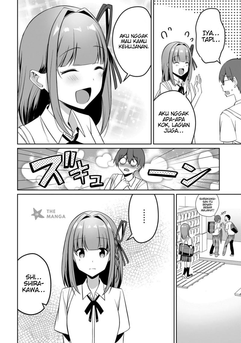 Maigo no Onnanoko o Ie Made Todoketara, Genkan kara Detekita no wa Gakunen Ichi no Bishoujo deshita Chapter 7.1 Gambar 3