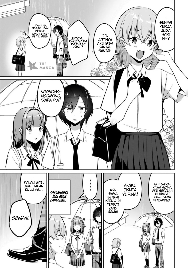 Maigo no Onnanoko o Ie Made Todoketara, Genkan kara Detekita no wa Gakunen Ichi no Bishoujo deshita Chapter 7.1 Gambar 8