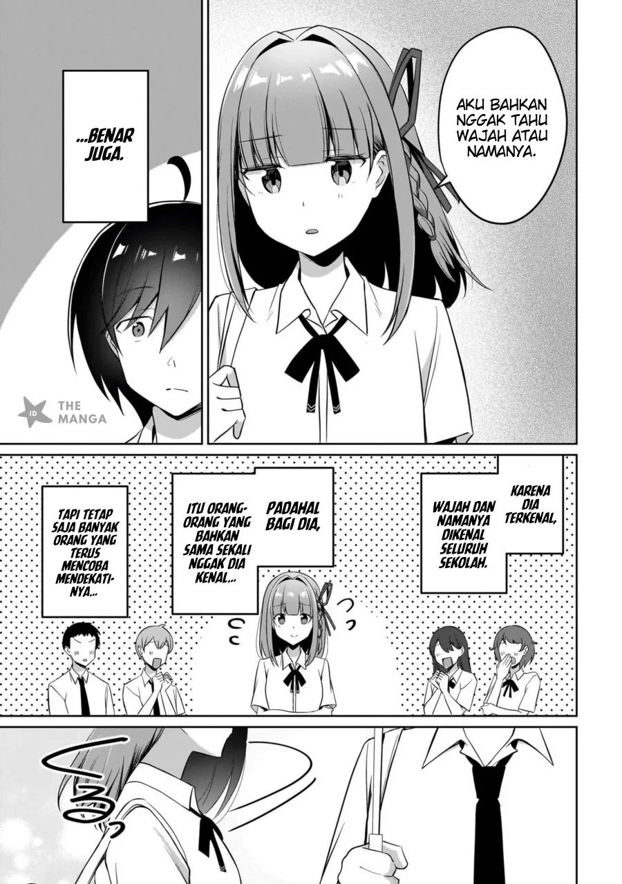 Maigo no Onnanoko o Ie Made Todoketara, Genkan kara Detekita no wa Gakunen Ichi no Bishoujo deshita Chapter 7.2 Gambar 3