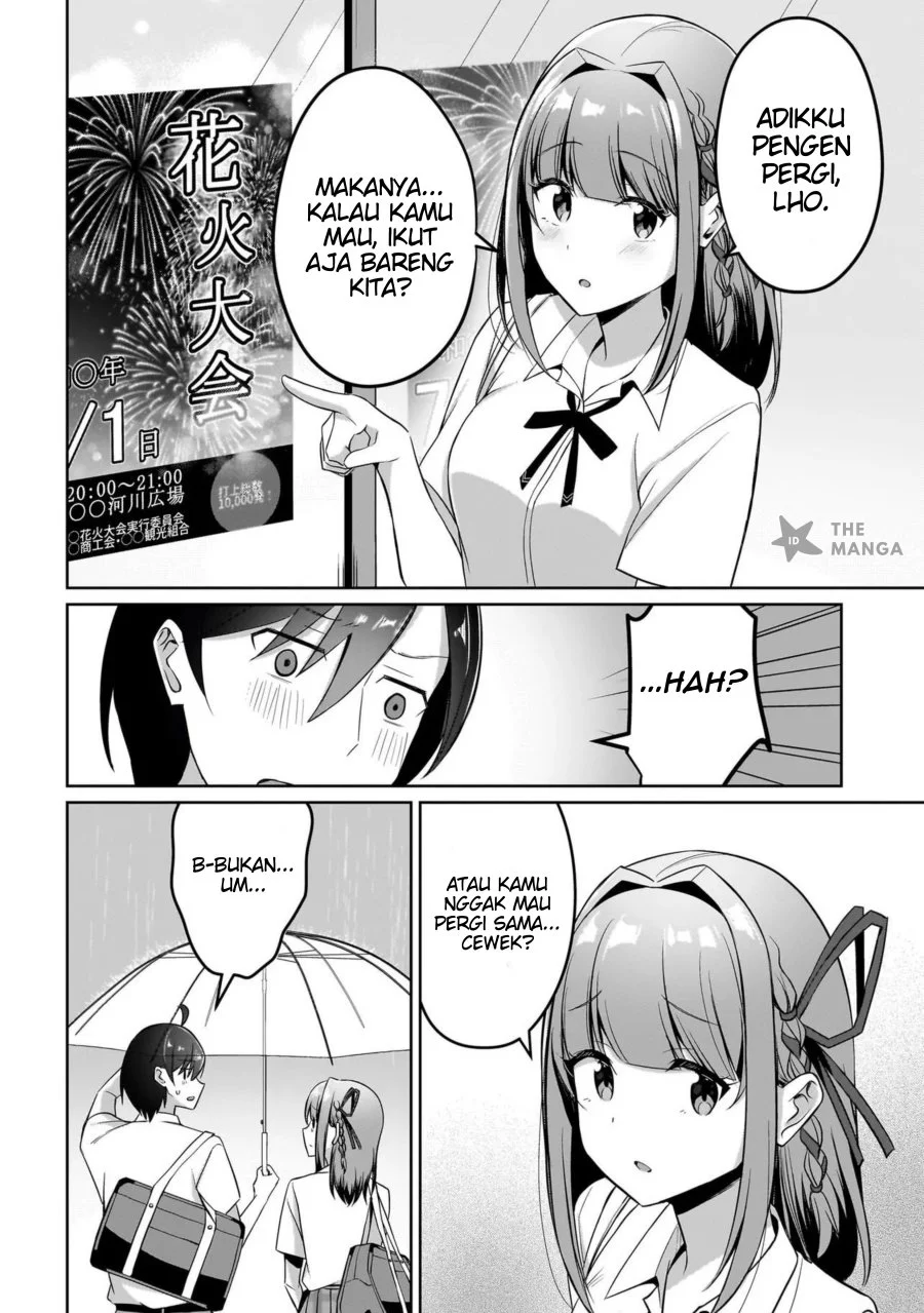 Maigo no Onnanoko o Ie Made Todoketara, Genkan kara Detekita no wa Gakunen Ichi no Bishoujo deshita Chapter 7.2 Gambar 8