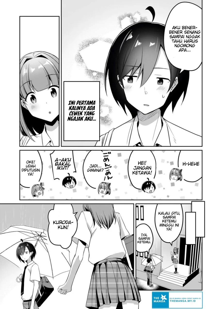 Maigo no Onnanoko o Ie Made Todoketara, Genkan kara Detekita no wa Gakunen Ichi no Bishoujo deshita Chapter 7.2 Gambar 9