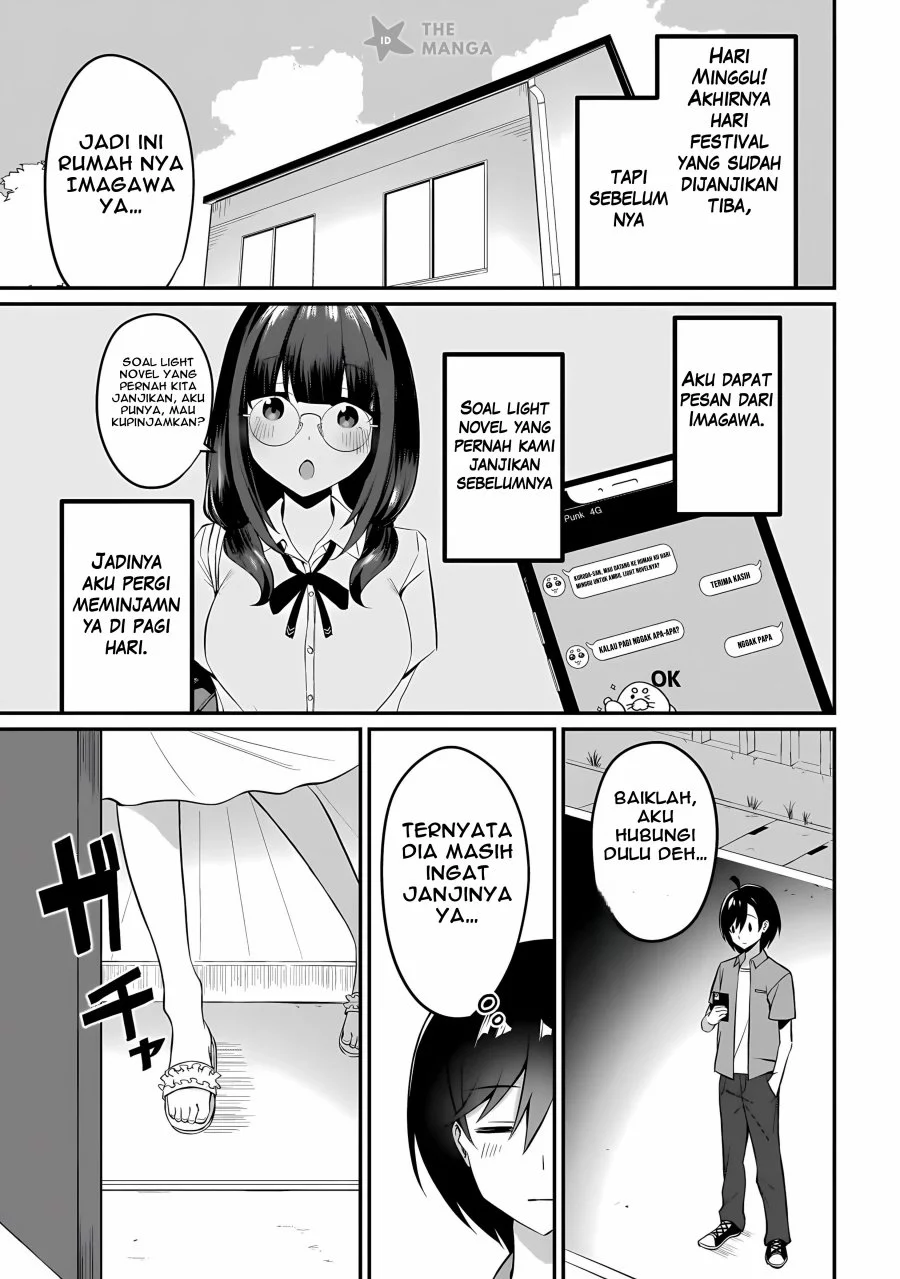 Maigo no Onnanoko o Ie Made Todoketara, Genkan kara Detekita no wa Gakunen Ichi no Bishoujo deshita Chapter 8.1 Gambar 4