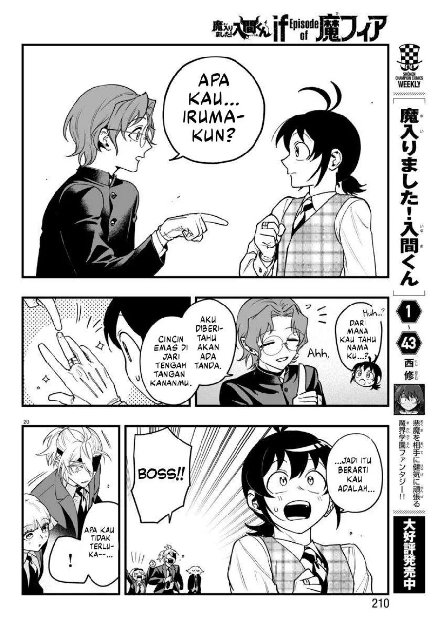 Mairimashita! Iruma-kun if – Episode of Mafia Chapter 22 Gambar 20