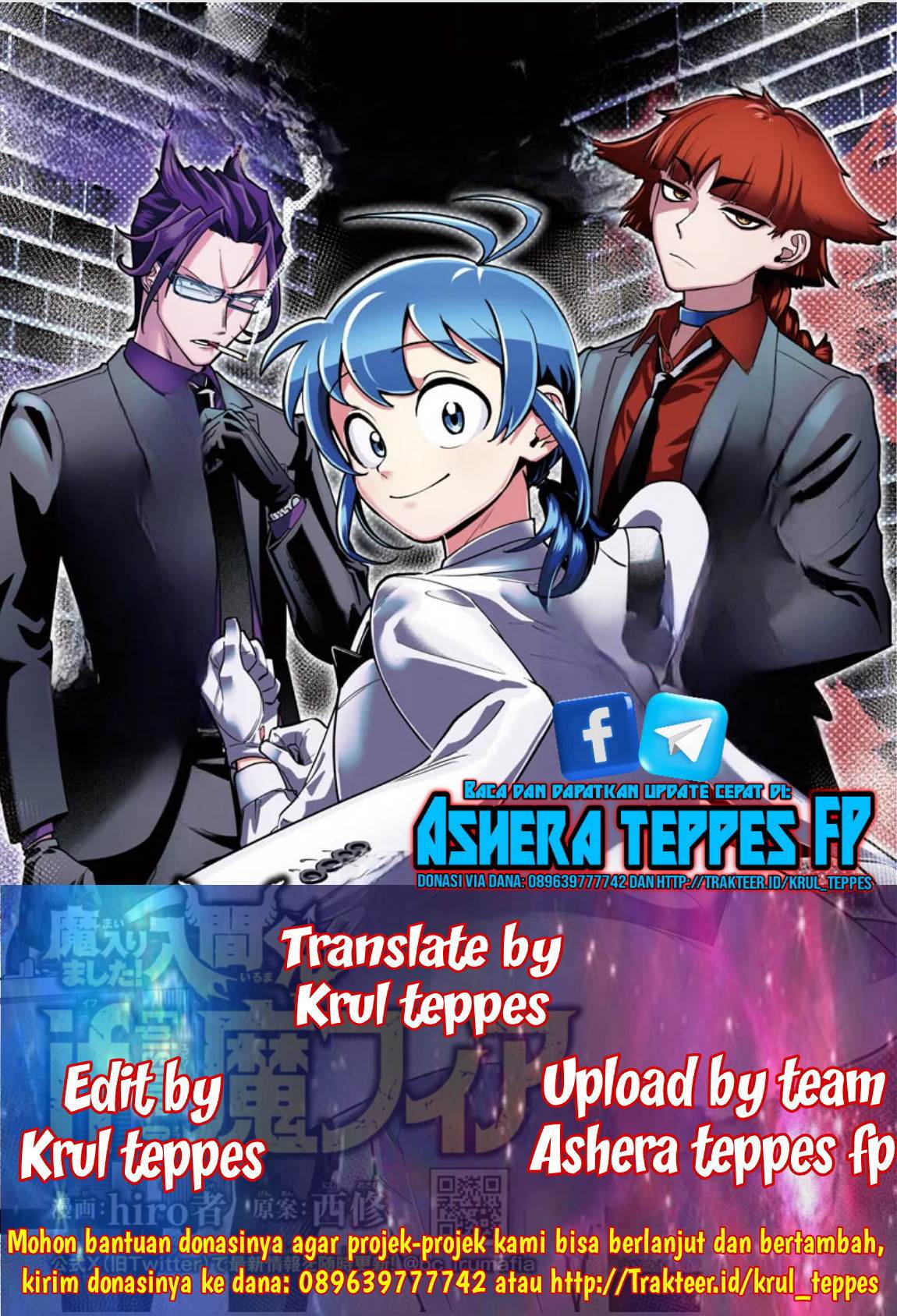 Baca Komik Mairimashita! Iruma-kun if – Episode of Mafia Chapter 8.1 Gambar 1