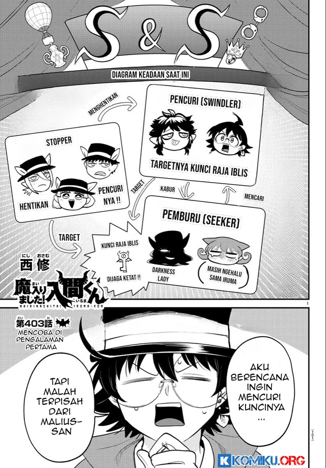 Baca Mairimashita! Iruma-kun Chapter 403 Gambar 2