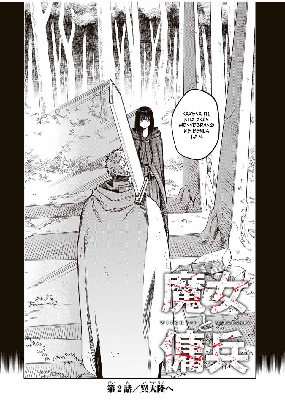 Baca Majo to Youhei (The Witch and the Mercenary) Chapter 2 Gambar 2