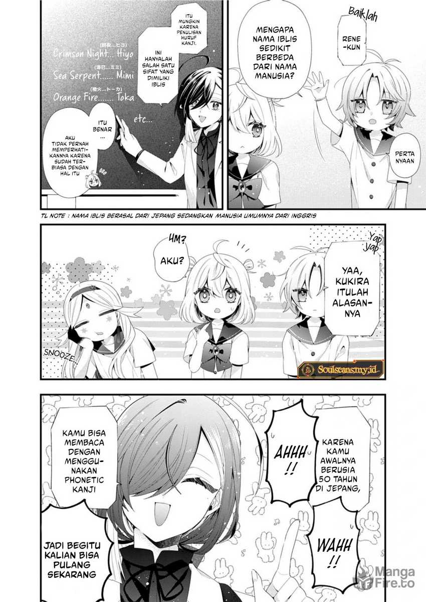 Makai Youjo ni Tensei shita Oji-san wa Heiwa no Tame ni naritai Chapter 4.5 Gambar 4