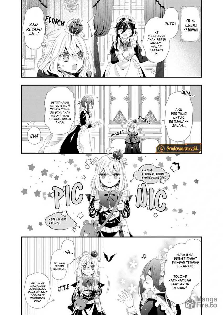 Makai Youjo ni Tensei shita Oji-san wa Heiwa no Tame ni naritai Chapter 4.5 Gambar 7