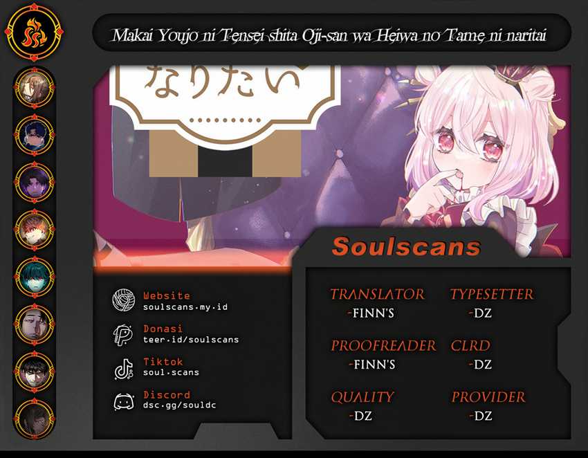 Baca Komik Makai Youjo ni Tensei shita Oji-san wa Heiwa no Tame ni naritai Chapter 5 Gambar 1