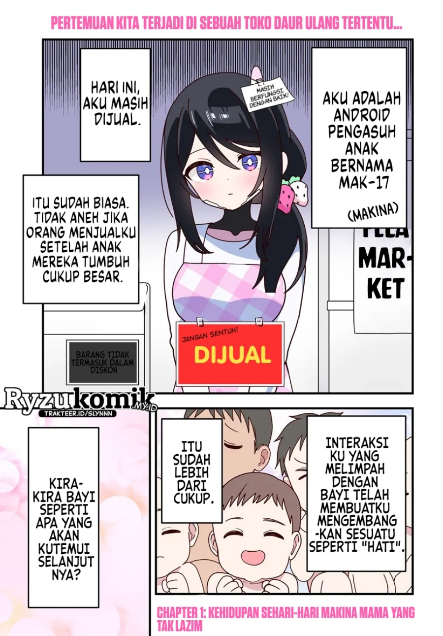 Baca Komik Makina-san no Mama Naranai Hibi Chapter 1 Gambar 1